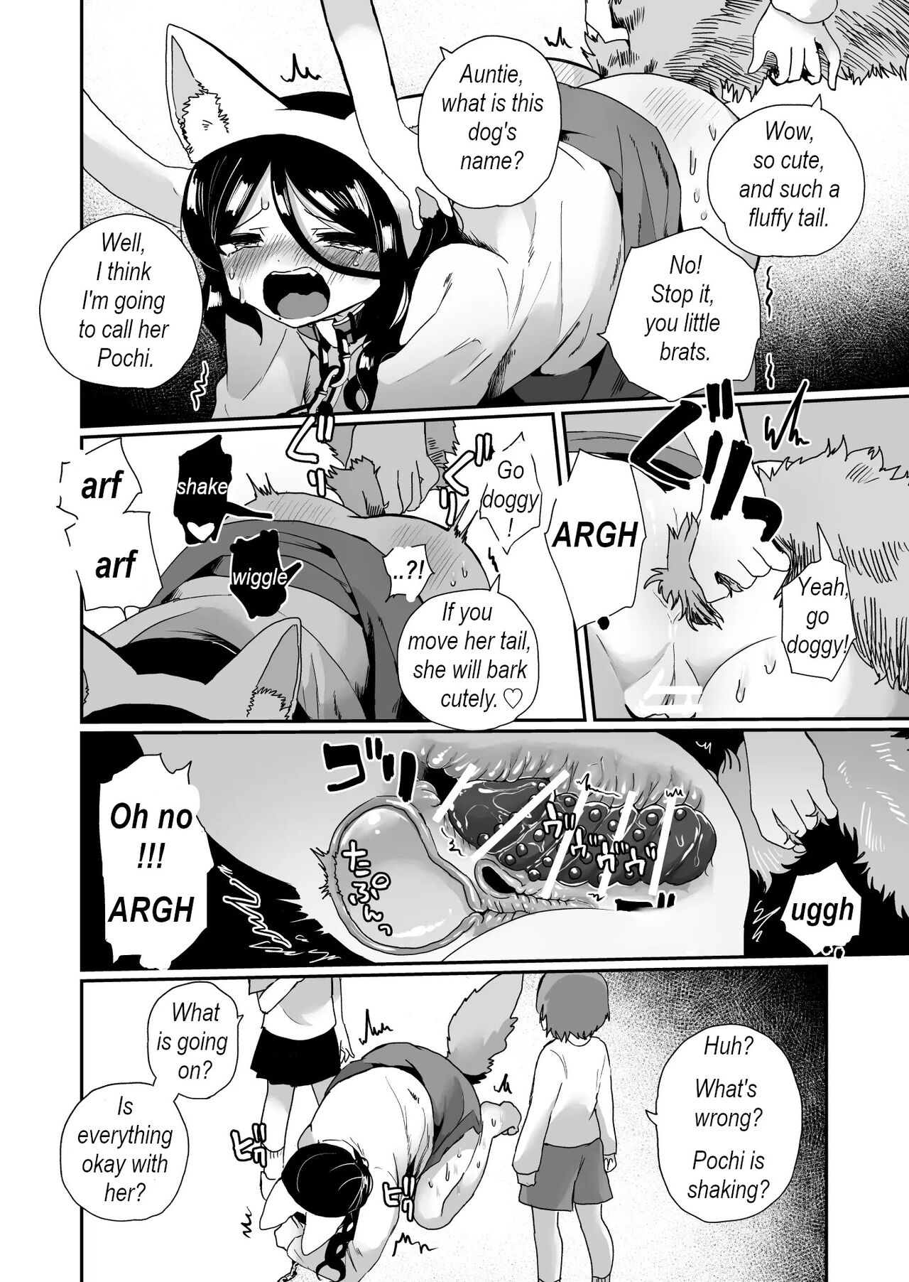 I train our nasty landlady to become my daughter's pet page 14