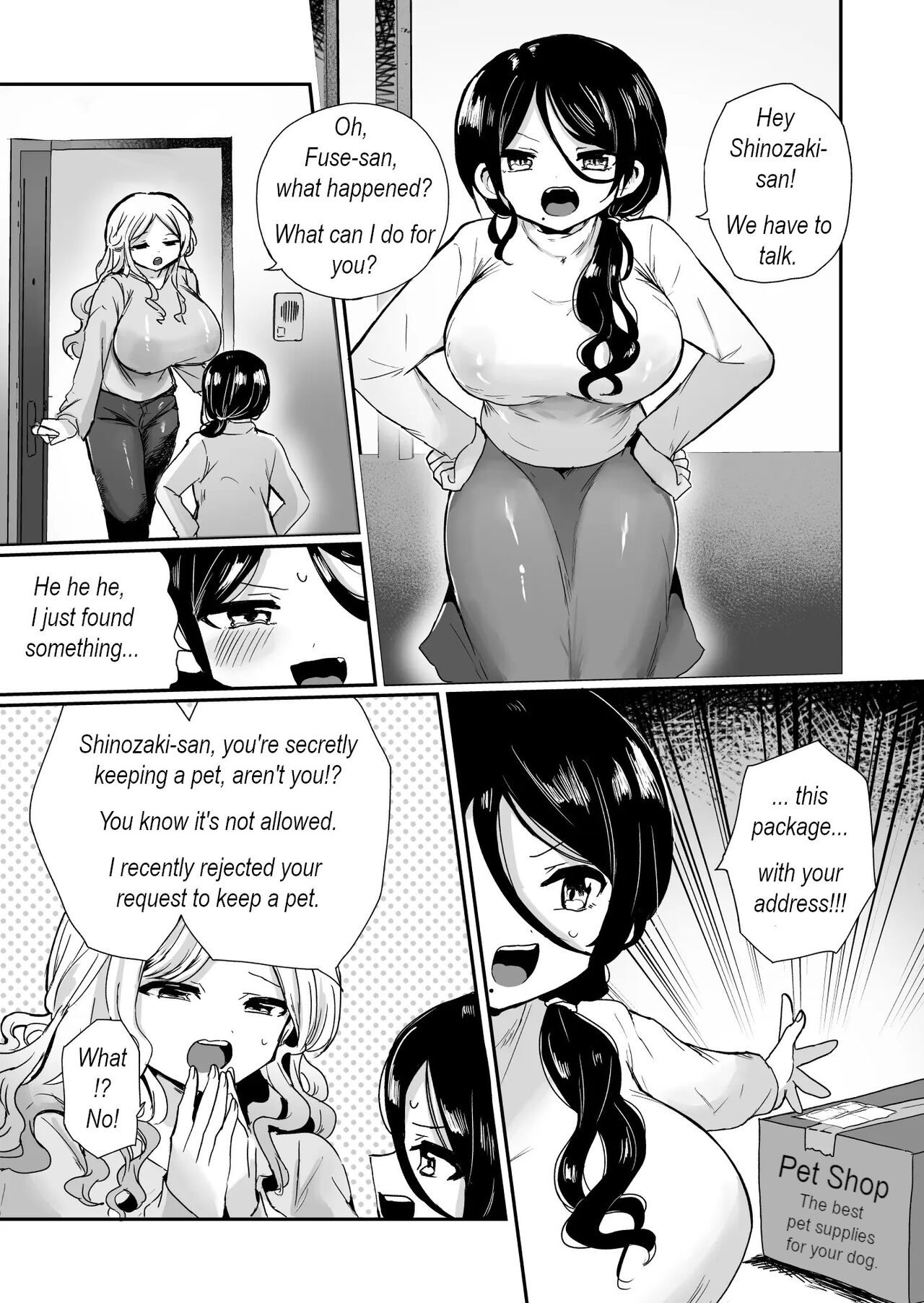 I train our nasty landlady to become my daughter's pet page 3