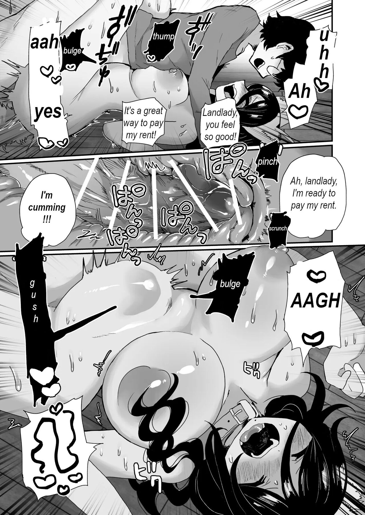 I train our nasty landlady to become my daughter's pet page 37