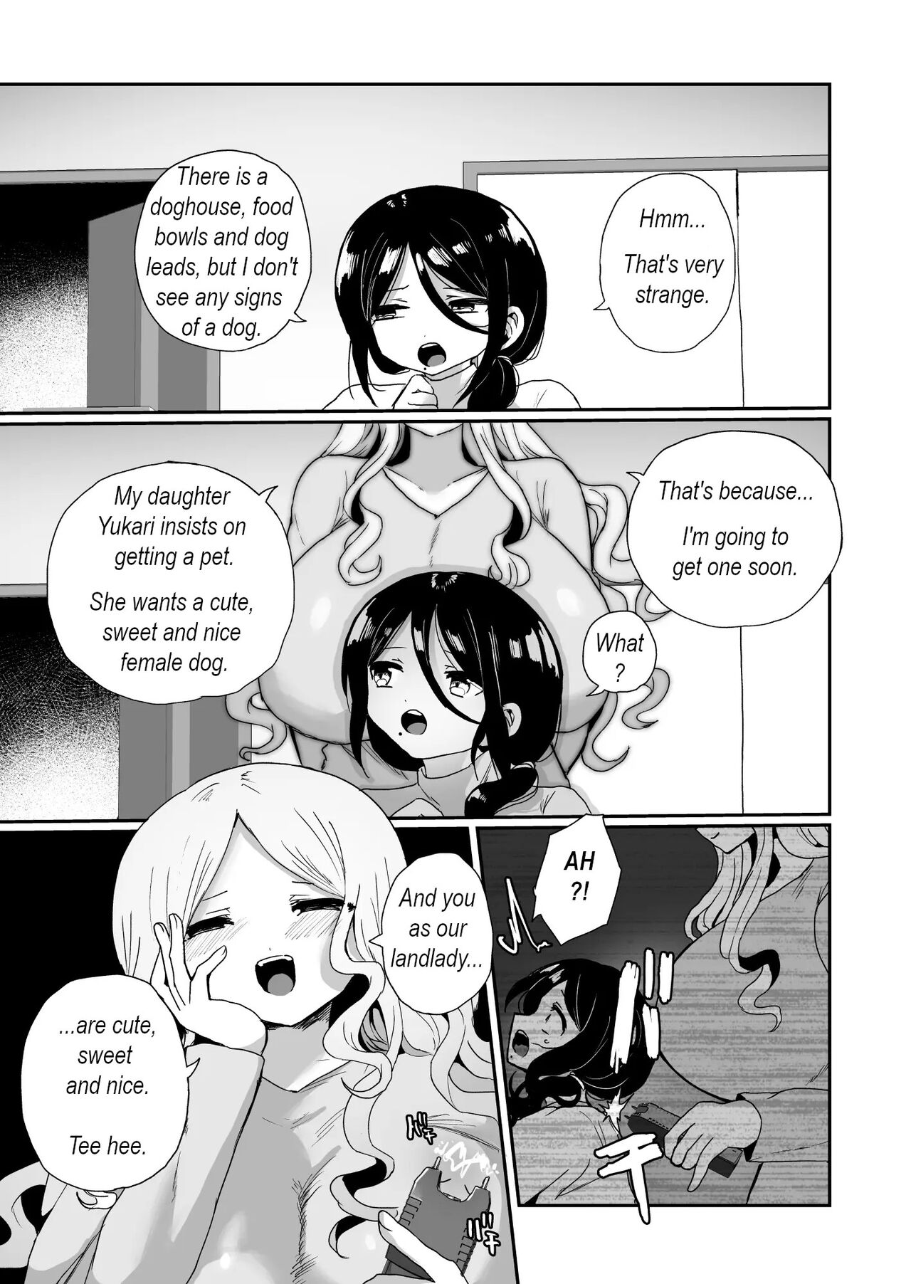 I train our nasty landlady to become my daughter's pet page 5