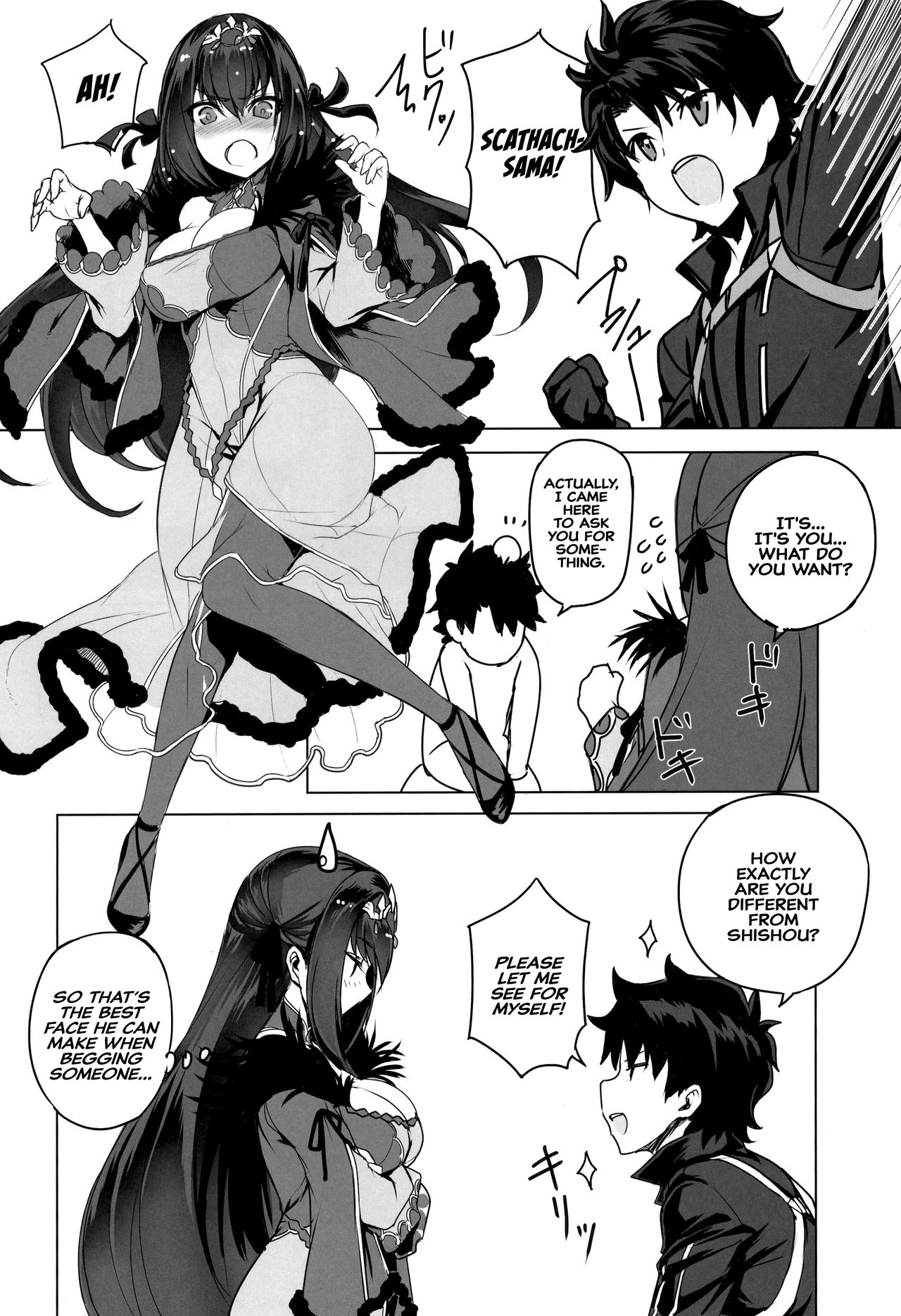 I Tried Asking Scathach-sama For Sex page 3