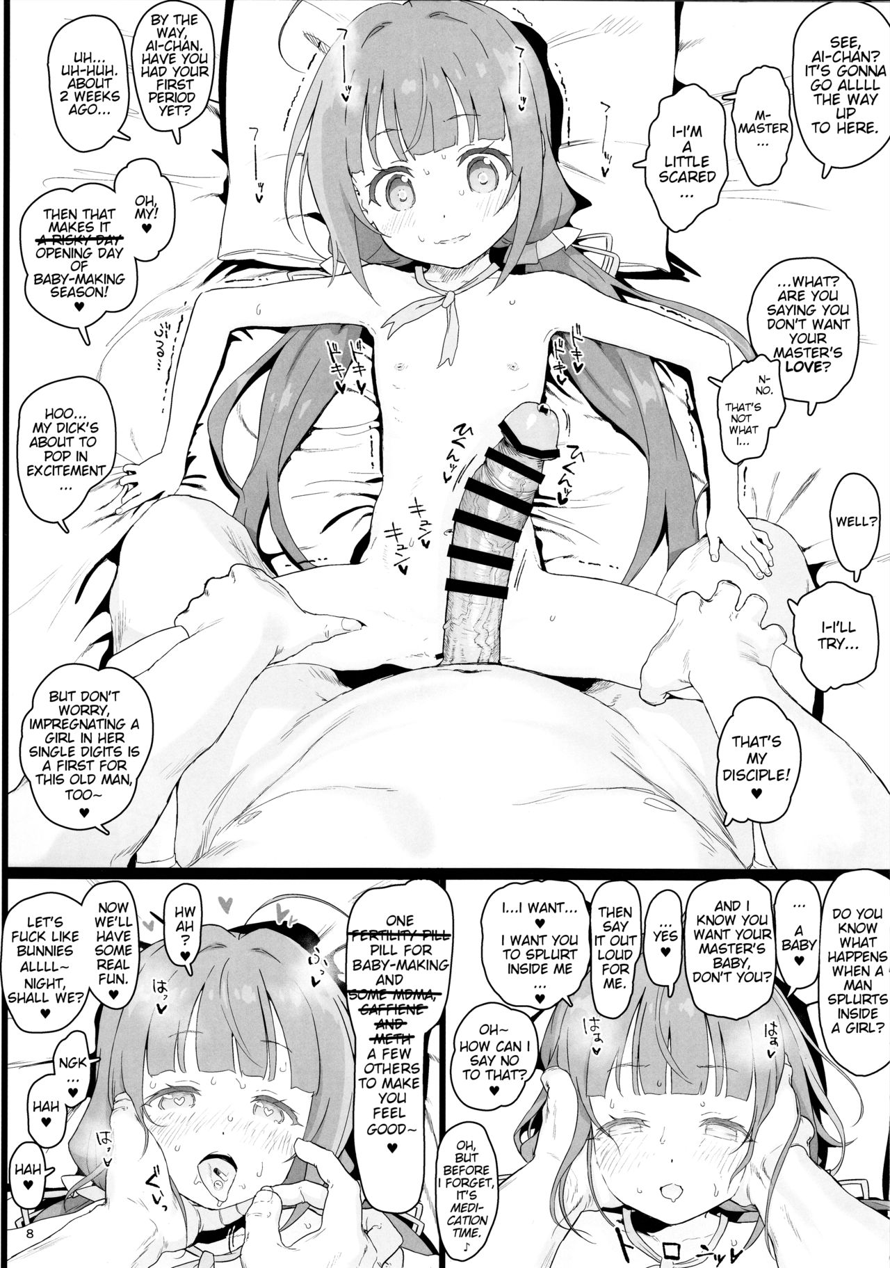 I tried out being a loli-harem protagonist page 8