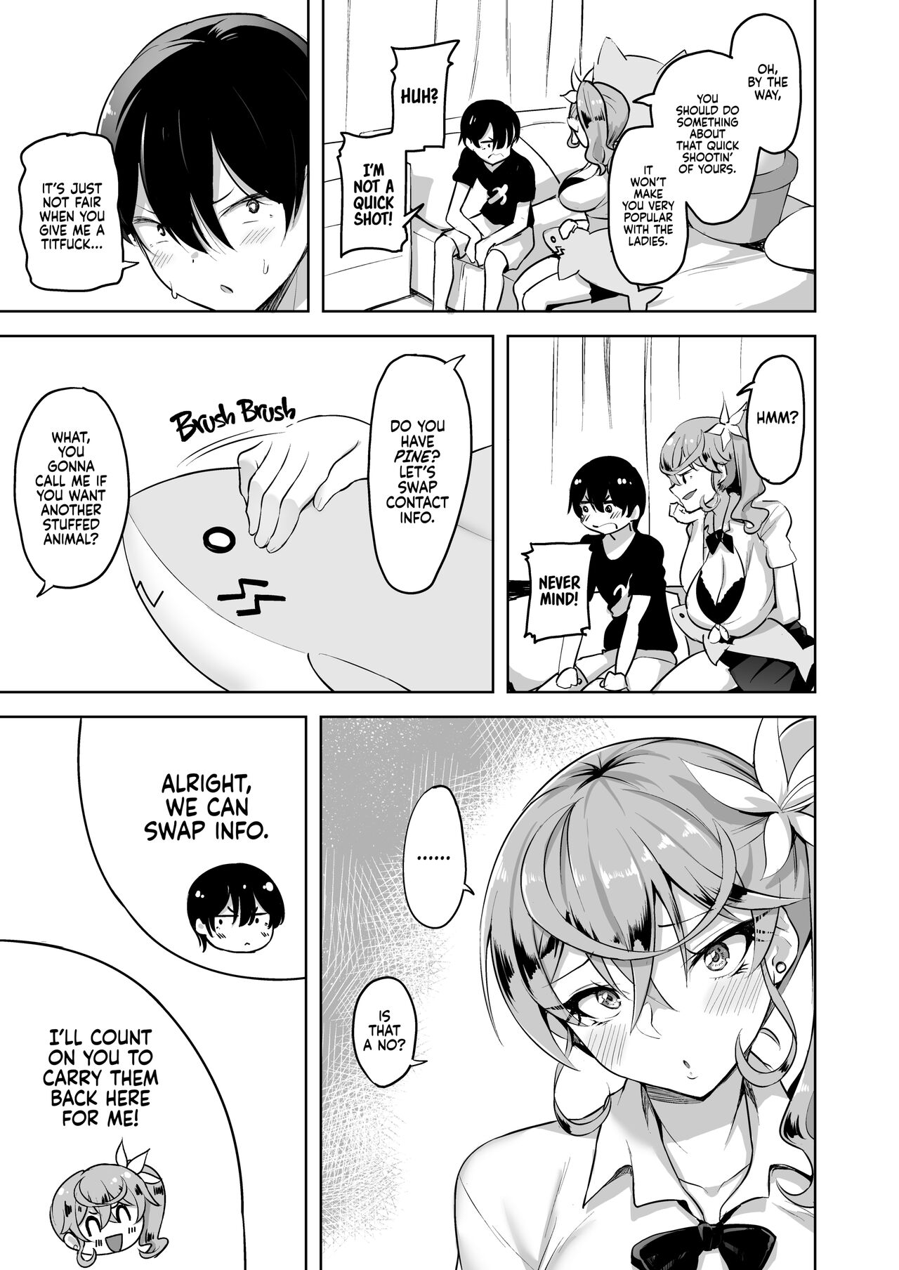 I Tried to Help a Cute Gal With a Crane Game, and Now I’m Addicted to Her Titfucks page 20