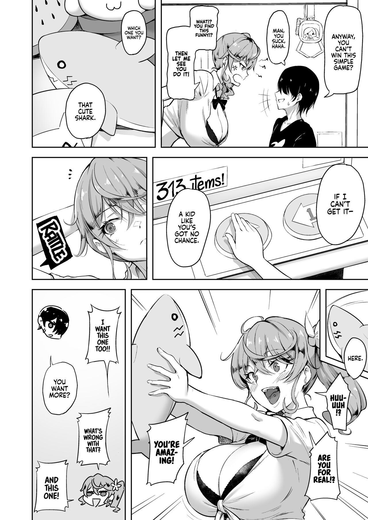 I Tried to Help a Cute Gal With a Crane Game, and Now I’m Addicted to Her Titfucks page 3