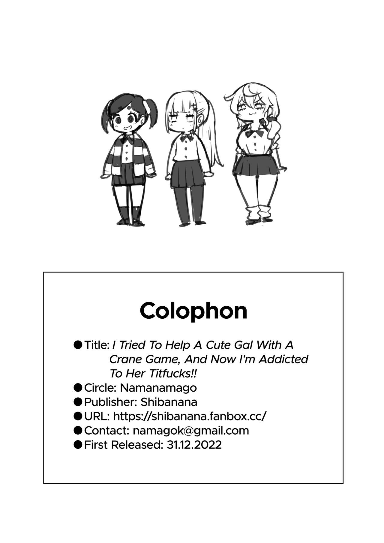 I Tried to Help a Cute Gal With a Crane Game, and Now I’m Addicted to Her Titfucks page 49