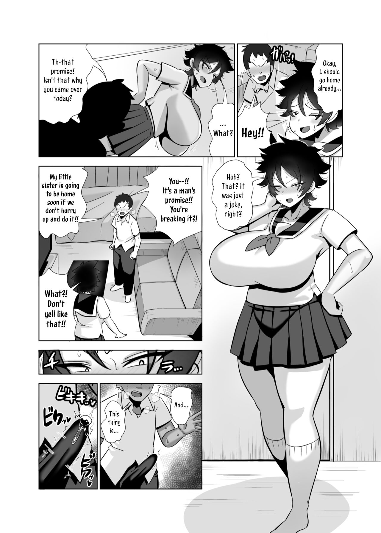 I Turned into a Girl Because of TS and Had Hardcore Sex with My Male Friend page 3