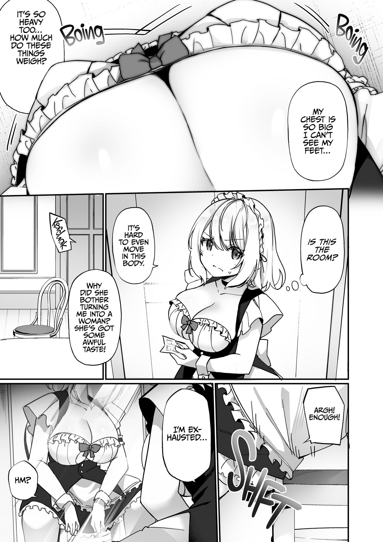 I Turned Into a Sexual Relief Maid page 10
