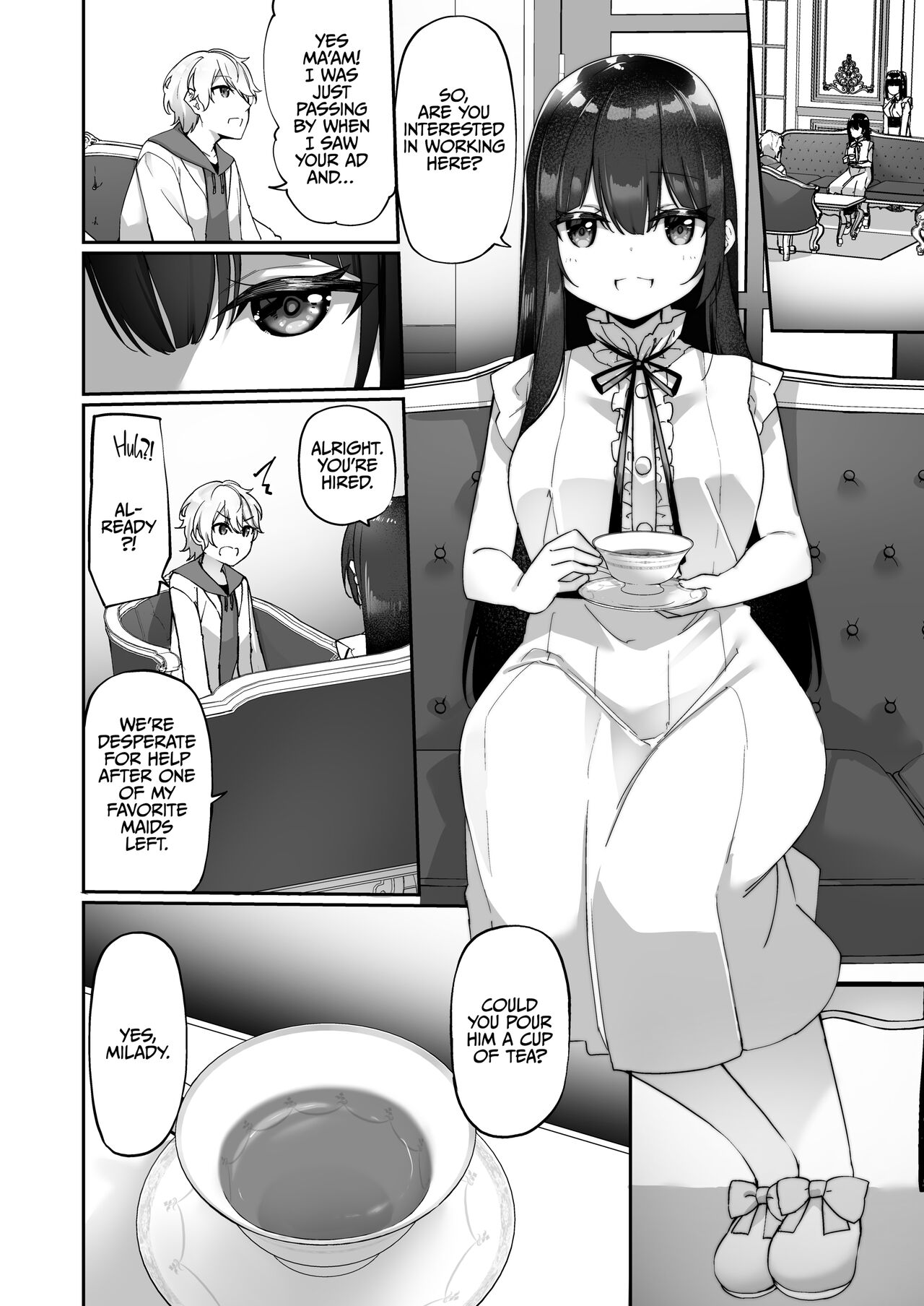 I Turned Into a Sexual Relief Maid page 3
