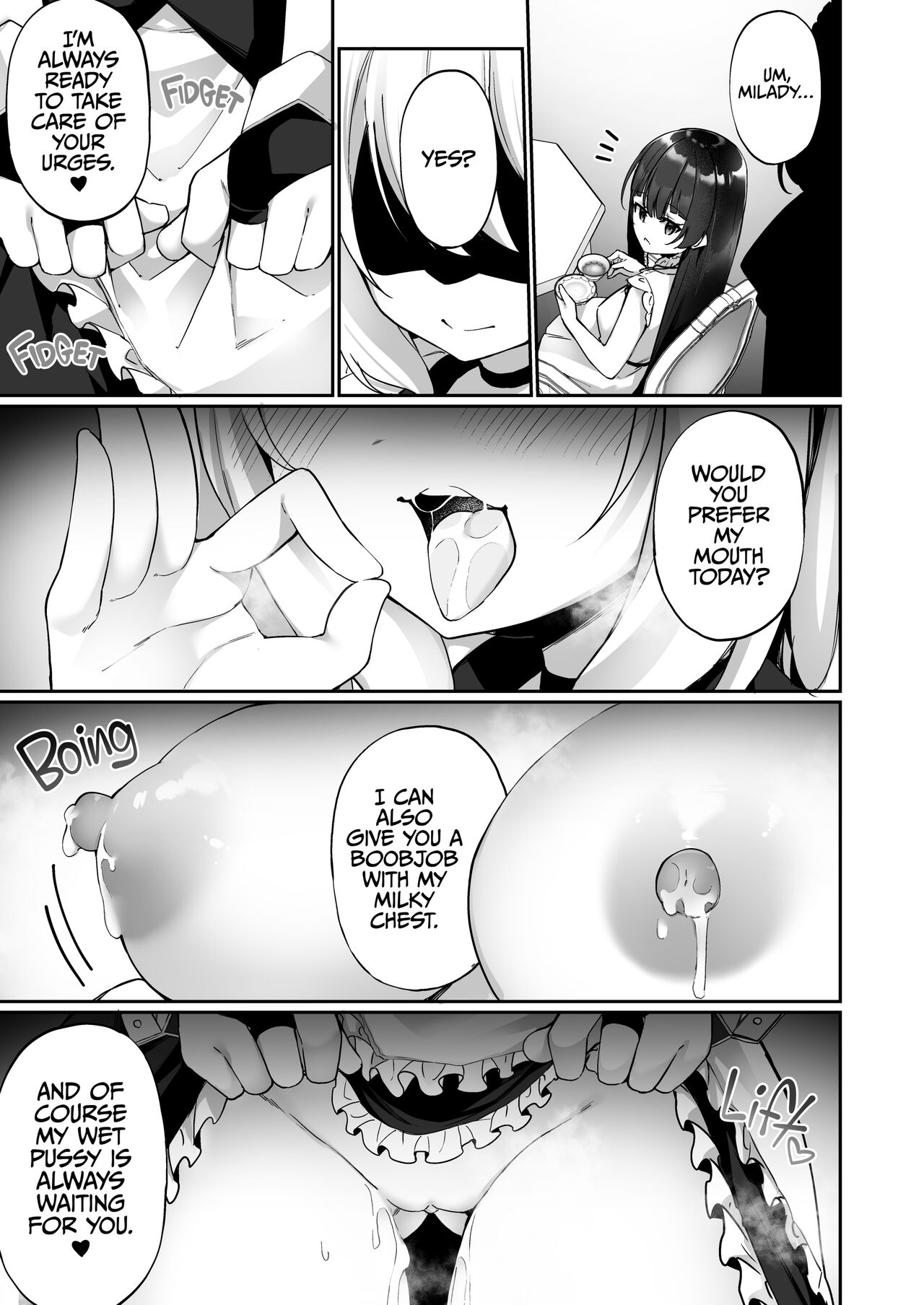I Turned Into a Sexual Relief Maid page 32