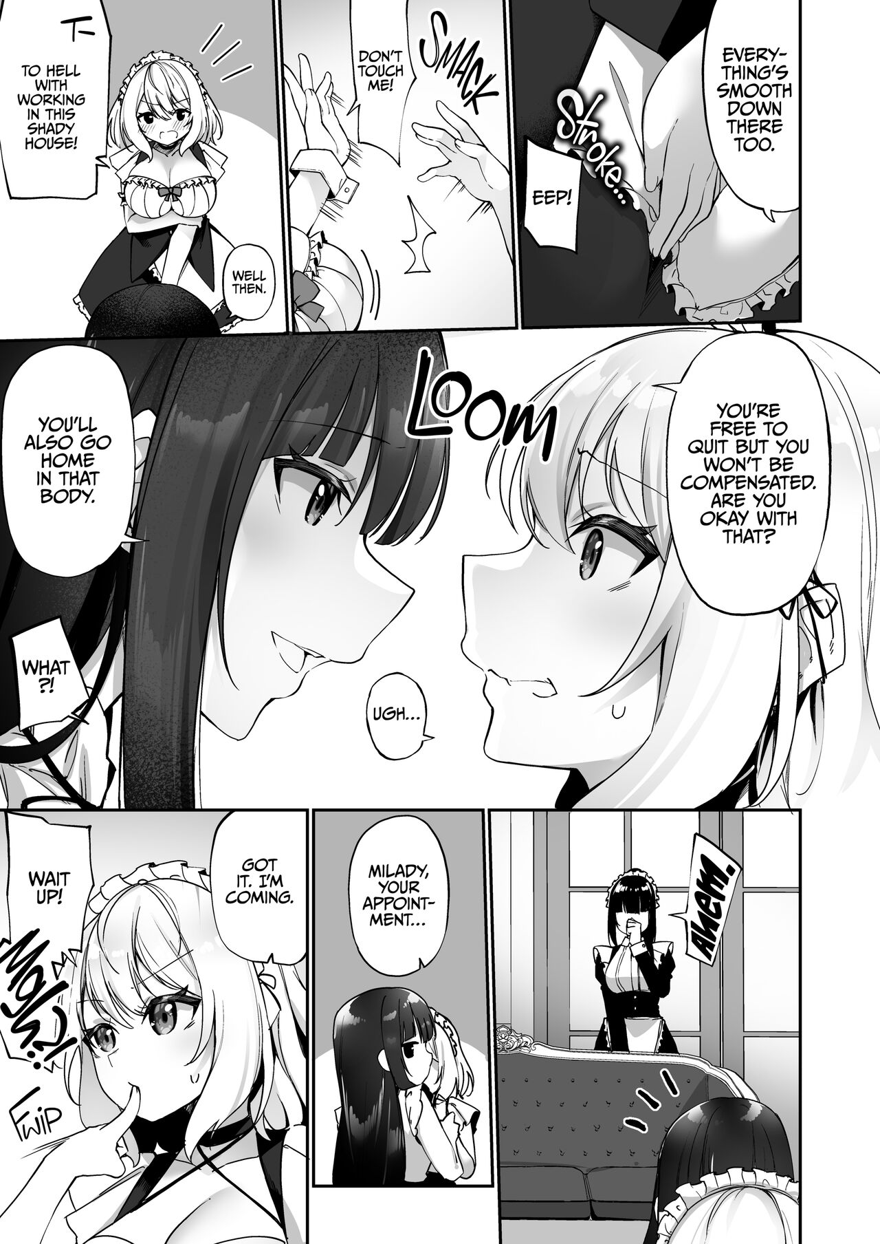 I Turned Into a Sexual Relief Maid page 8