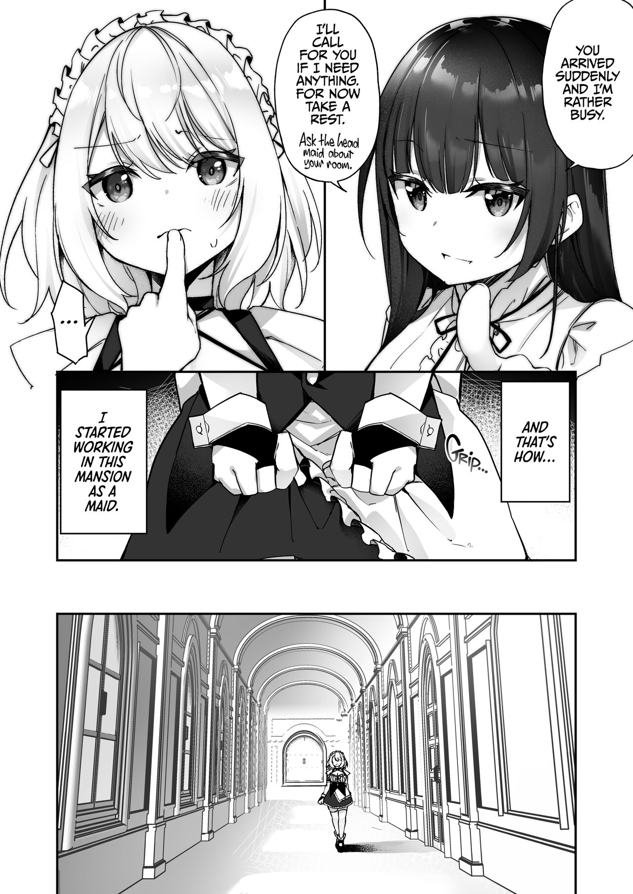 I Turned Into a Sexual Relief Maid page 9
