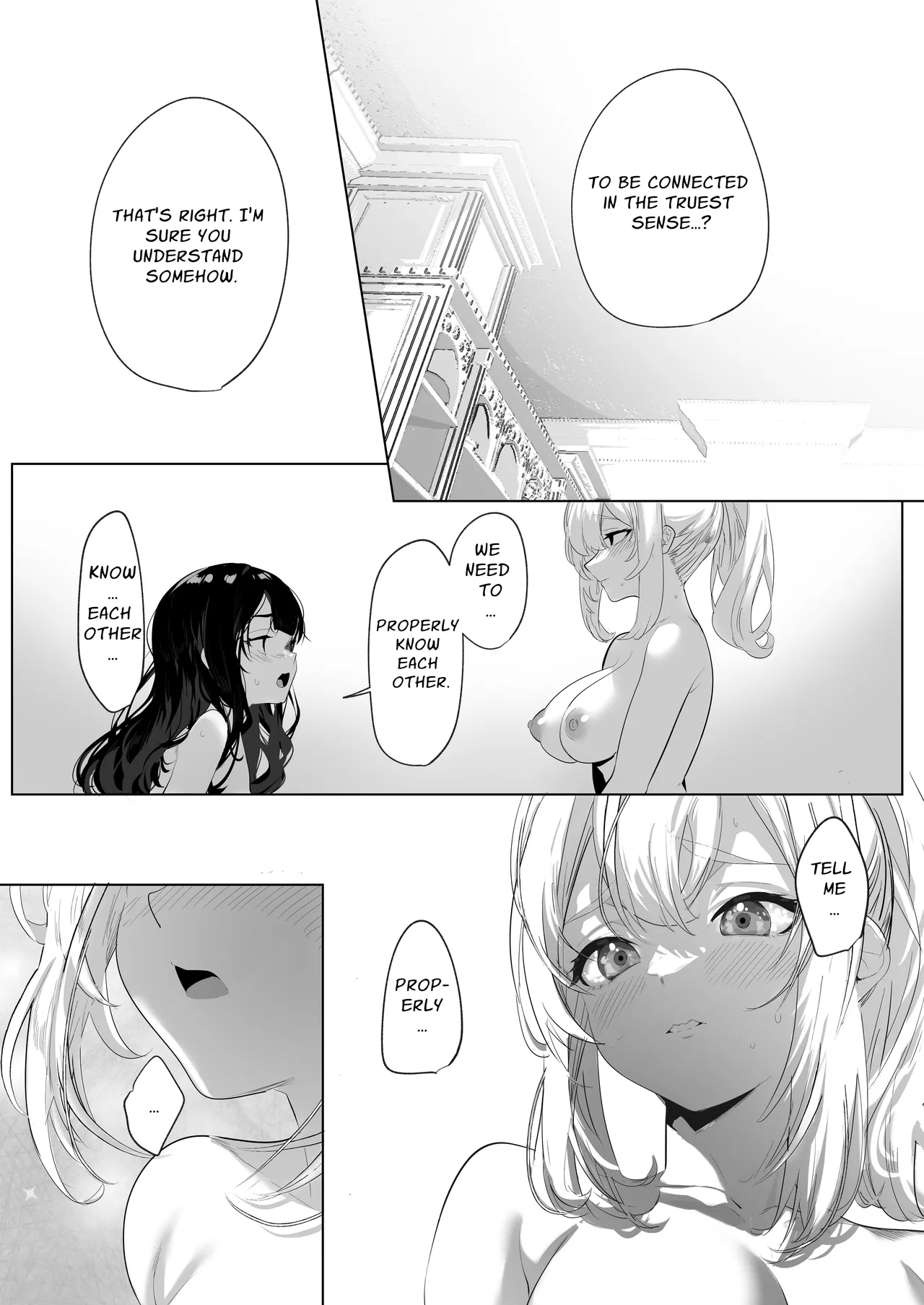 I've Been Reincarnated As A Futanari Villainess, So I'm Conquering The Heroine Of The Otome Game 3 page 10
