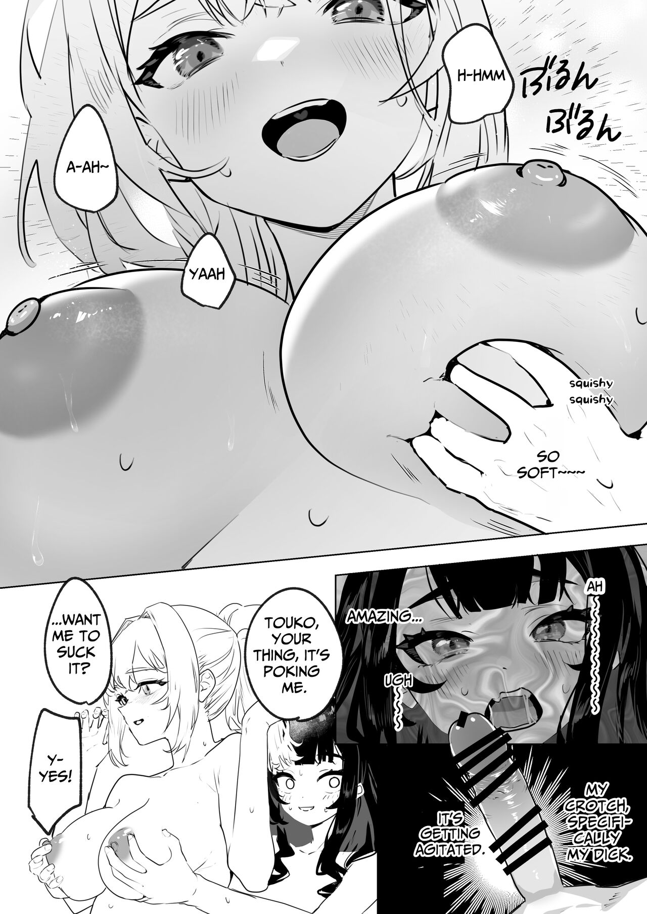 I've Been Reincarnated As A Futanari Villainess, So I'm Conquering The Heroine Of The Otome Game page 11