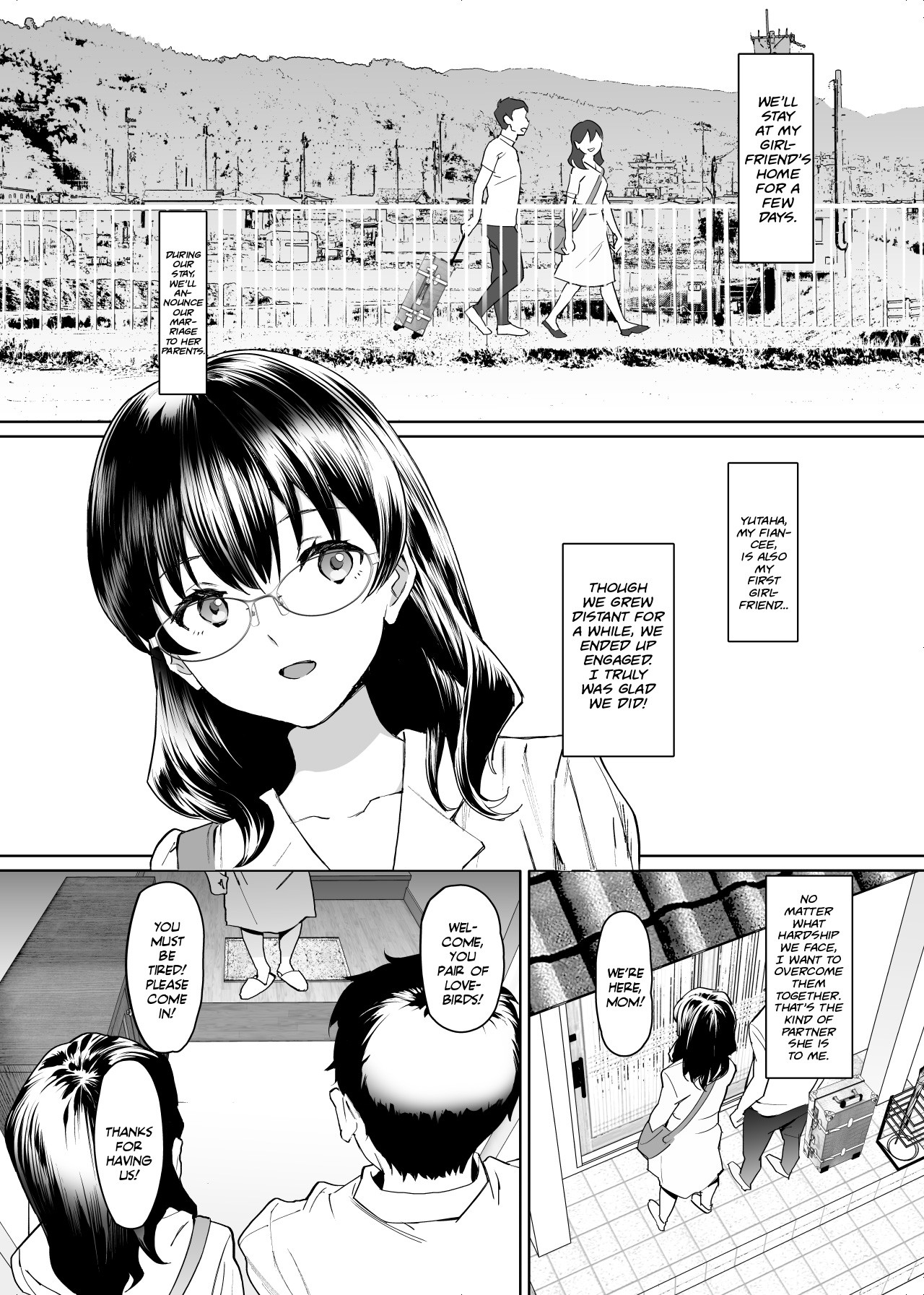 I visited my in-laws to announce my marriage and ended up fucking my girlfriend's little sister silly! page 3