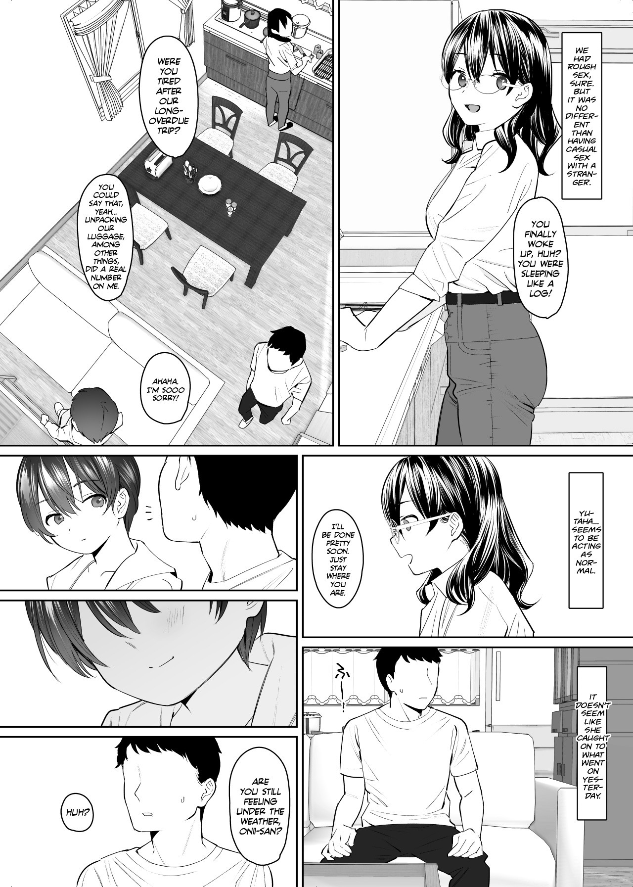 I visited my in-laws to announce my marriage and ended up fucking my girlfriend's little sister silly! page 33