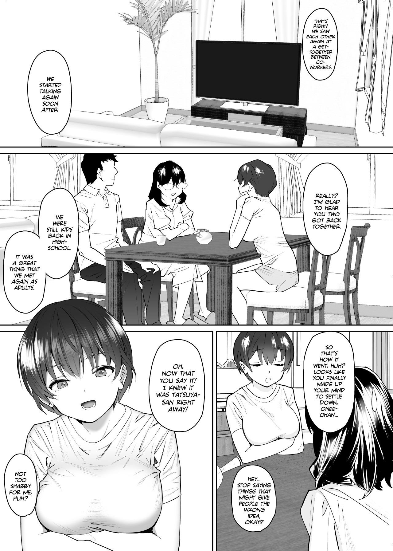 I visited my in-laws to announce my marriage and ended up fucking my girlfriend's little sister silly! page 6