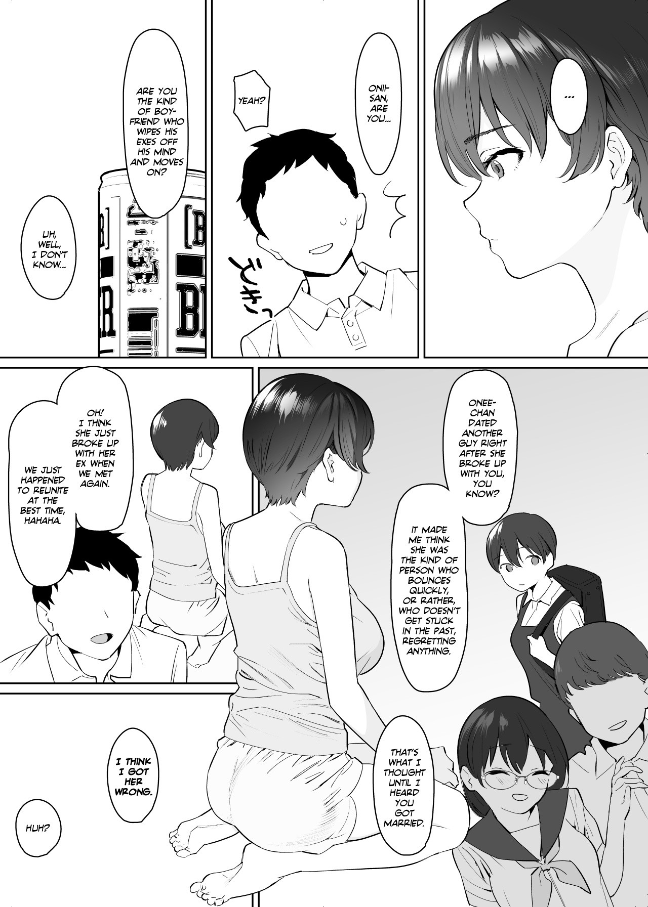 I visited my in-laws to announce my marriage and ended up fucking my wife's little sister silly! page 12