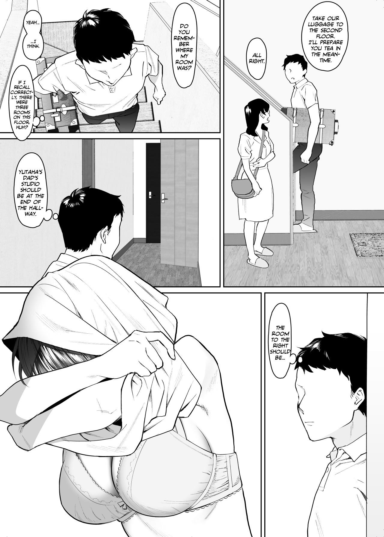 I visited my in-laws to announce my marriage and ended up fucking my wife's little sister silly! page 4