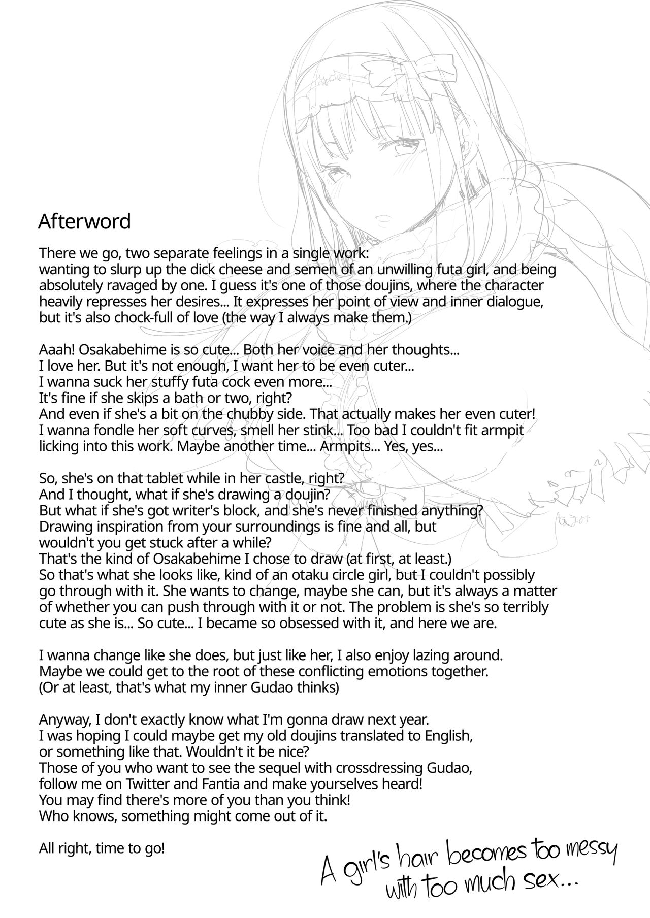 I Wanna Eat Sleep-Deprived Stuffy Futa Cock page 30