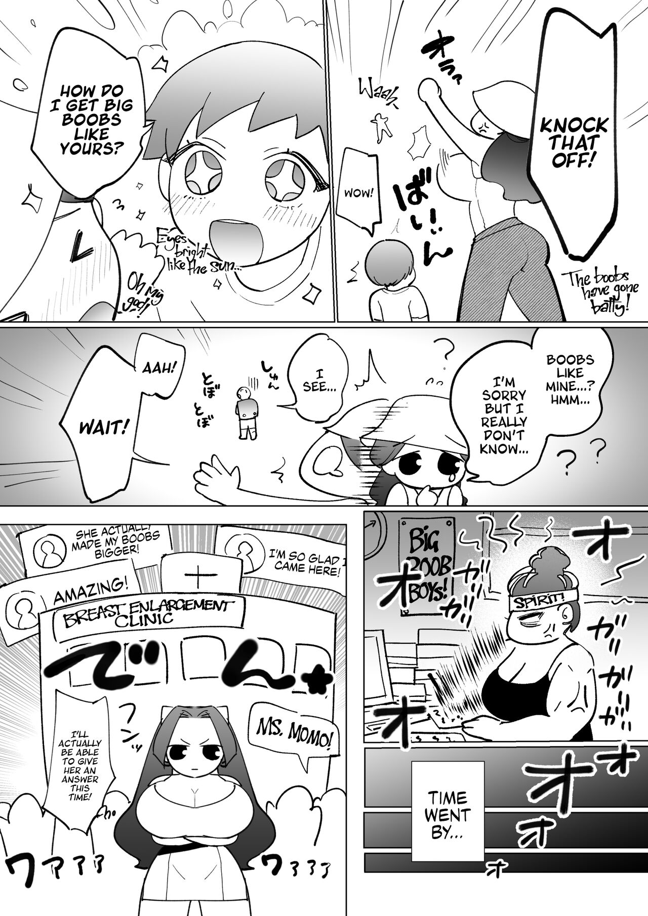 "I Want Big Boobs!" A Sickly Sweet Sapphic Story page 34