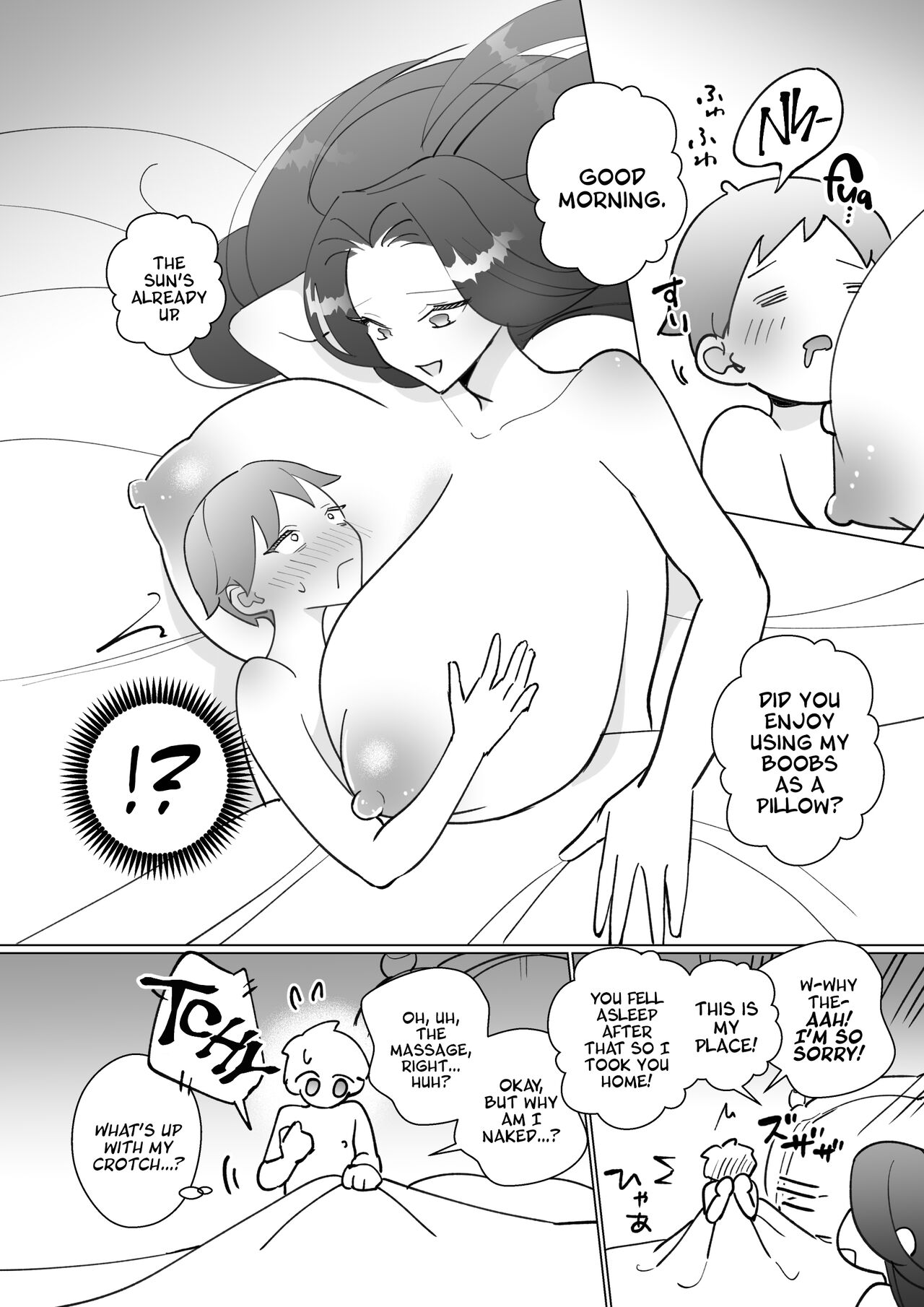 "I Want Big Boobs!" A Sickly Sweet Sapphic Story page 37