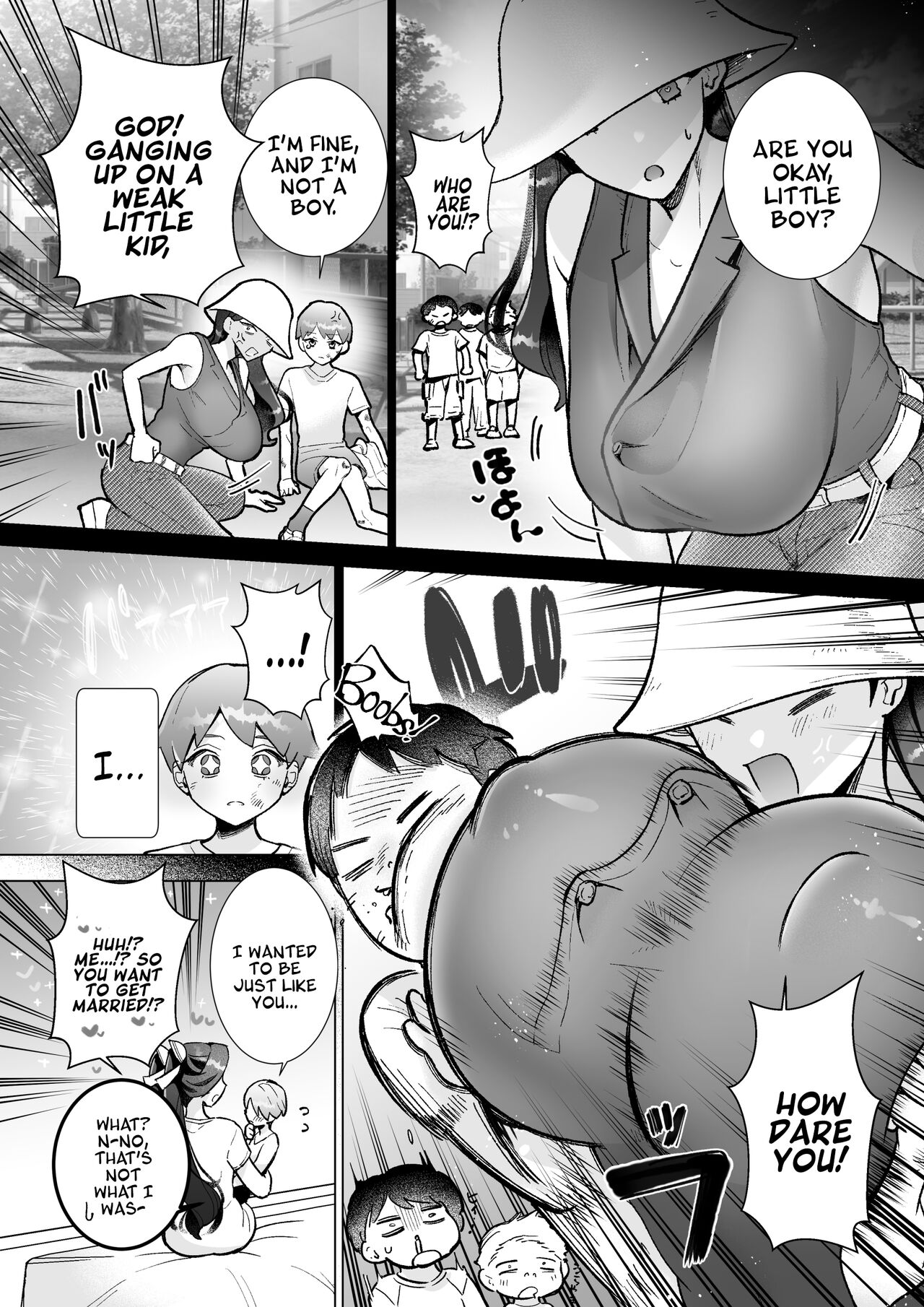 "I Want Big Boobs!" A Sickly Sweet Sapphic Story page 5