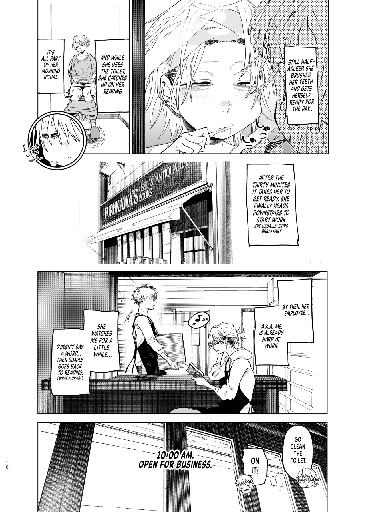 I Want My Thick, Power-tripping Manager to Wring Me Dry! 2 page 17