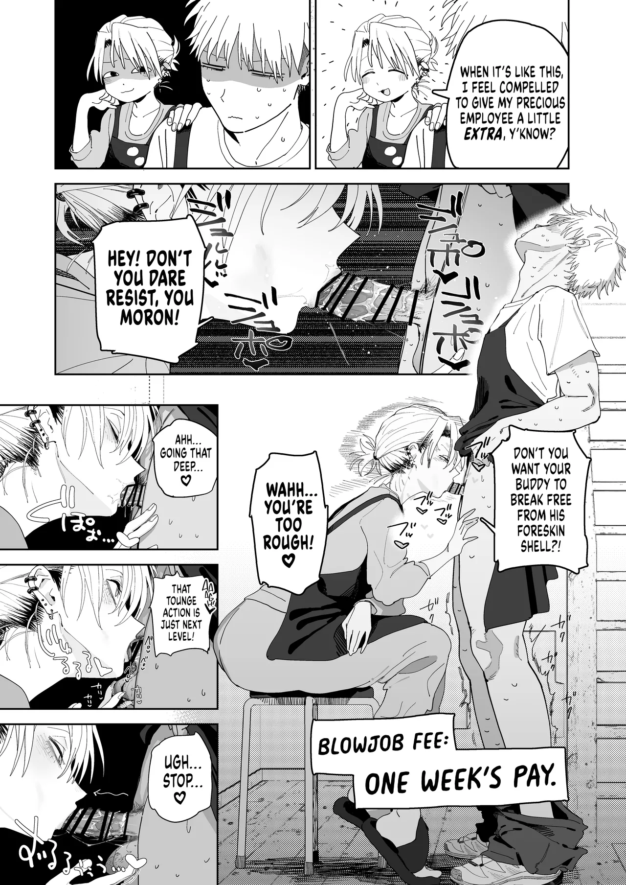I Want My Thick, Power-tripping Manager to Wring Me Dry! page 28