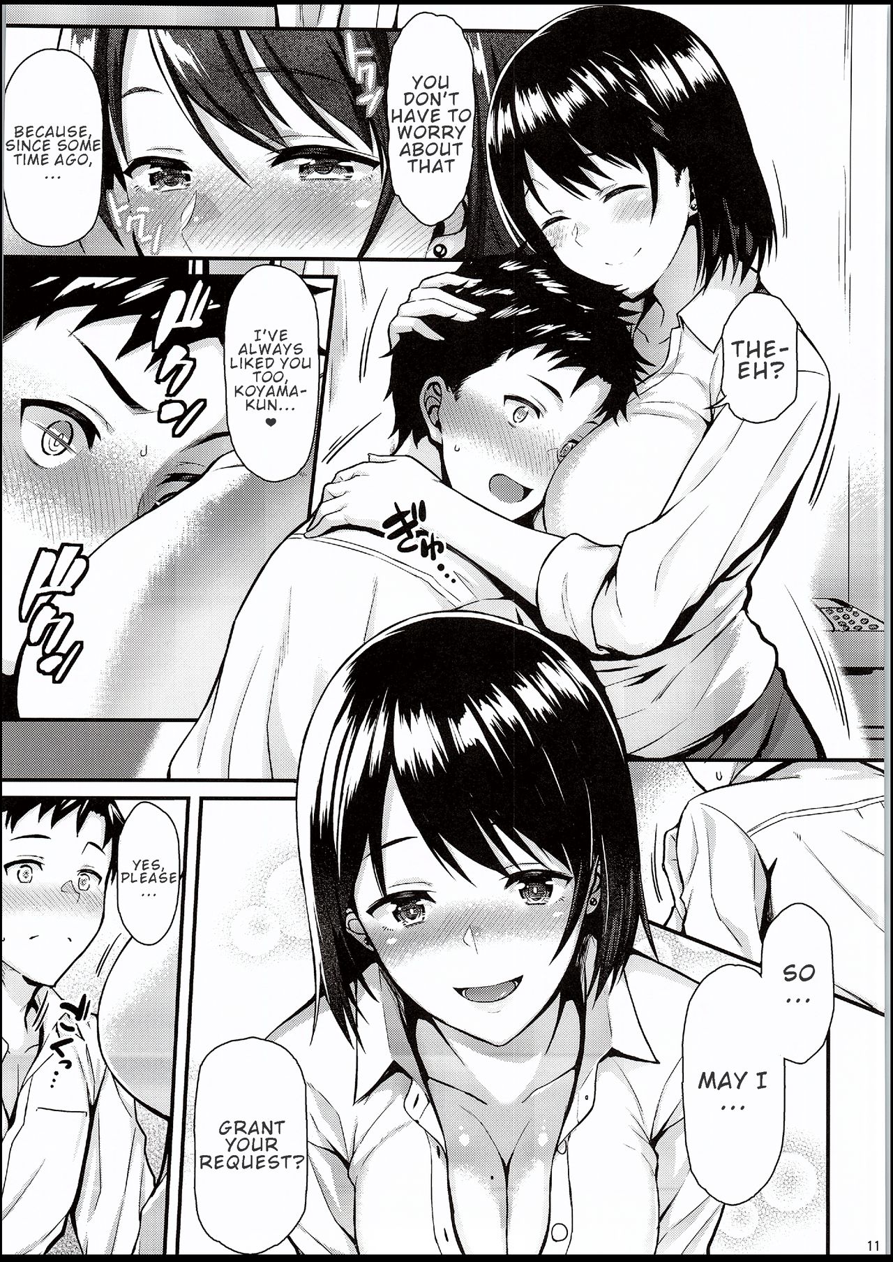 I Want Senpai to Take My First Time!! page 10