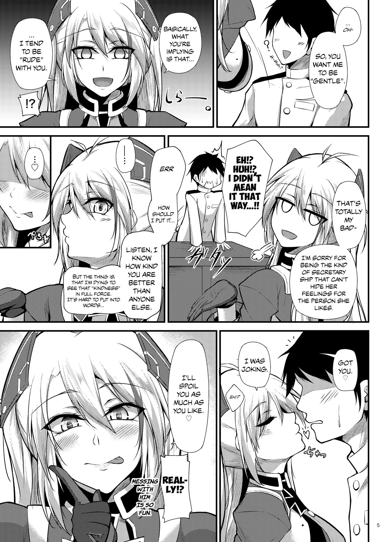 I Want to be Spoiled by Prinz Eugen!! page 5