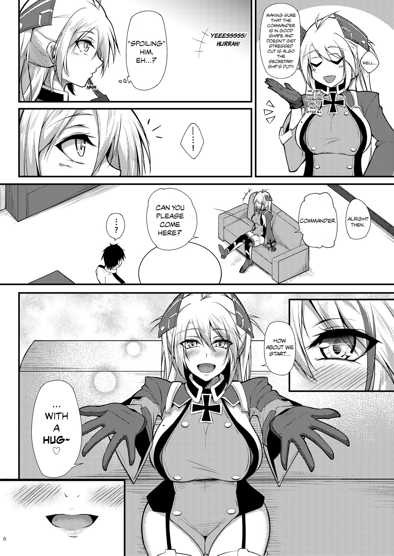 I Want to be Spoiled by Prinz Eugen!! page 6