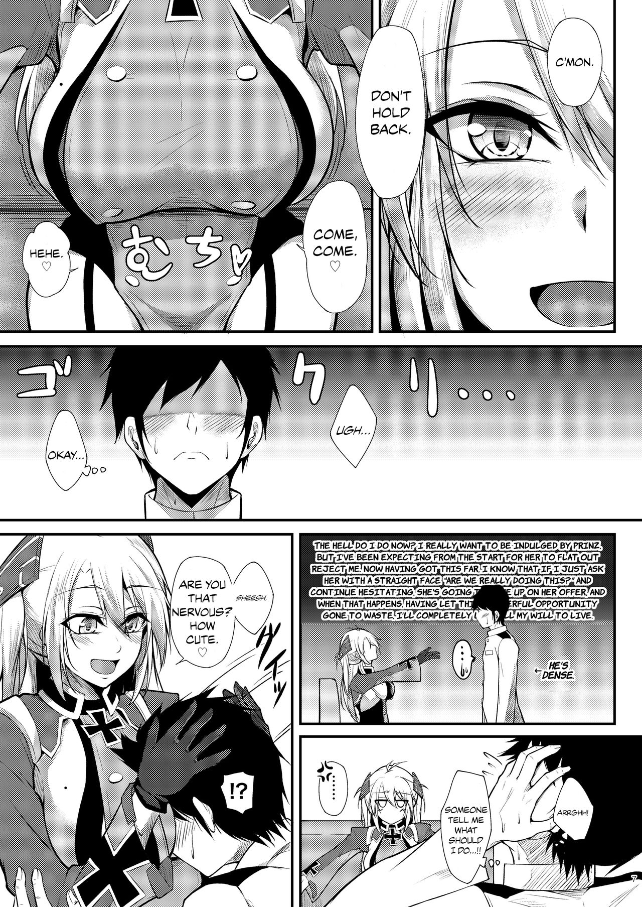 I Want to be Spoiled by Prinz Eugen!! page 7