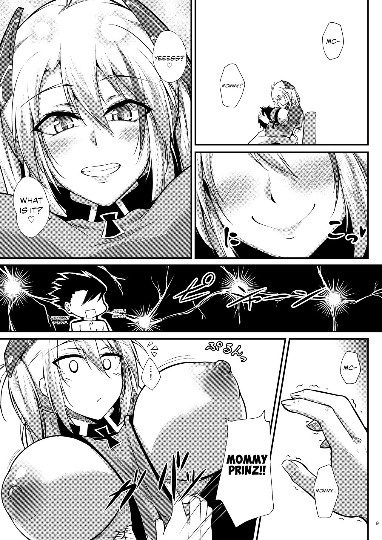 I Want to be Spoiled by Prinz Eugen!! page 9