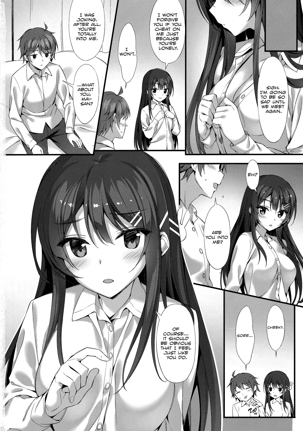 I Want to Flirt With Mai-senpai page 22