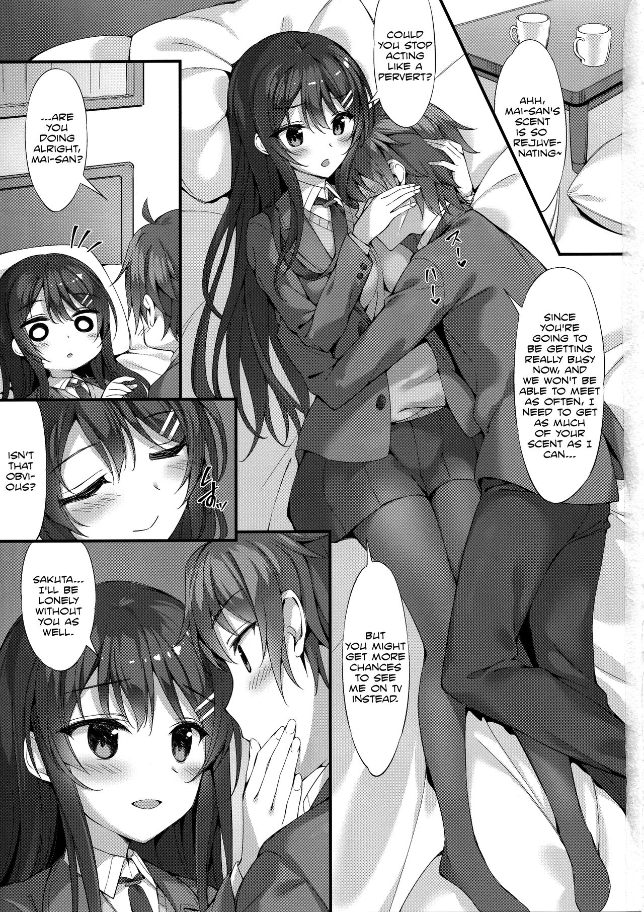 I Want to Flirt With Mai-senpai page 4