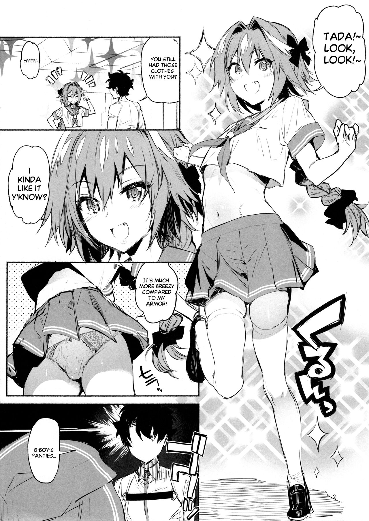 I want to hammer my dick inside of Astolfo page 2