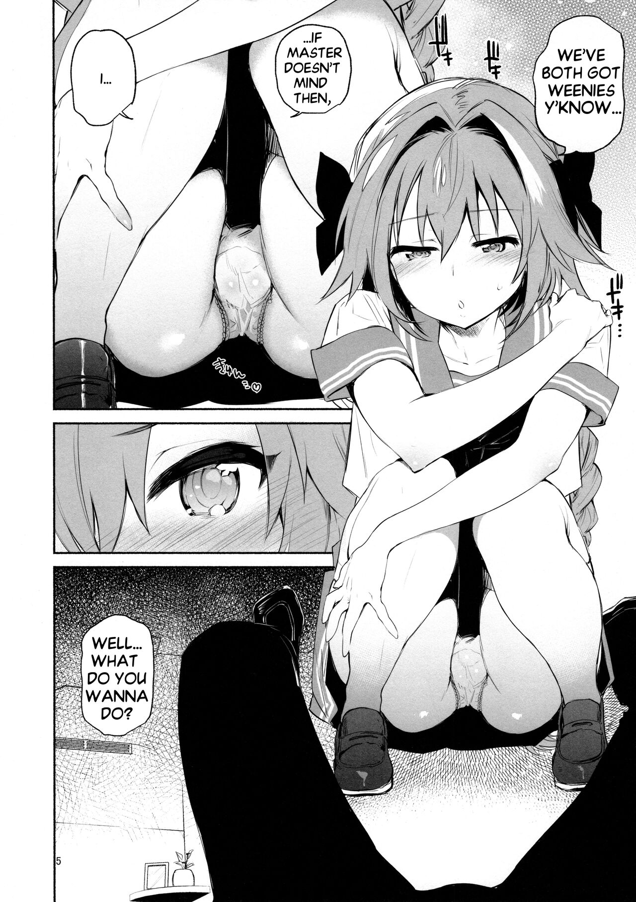 I want to hammer my dick inside of Astolfo page 5