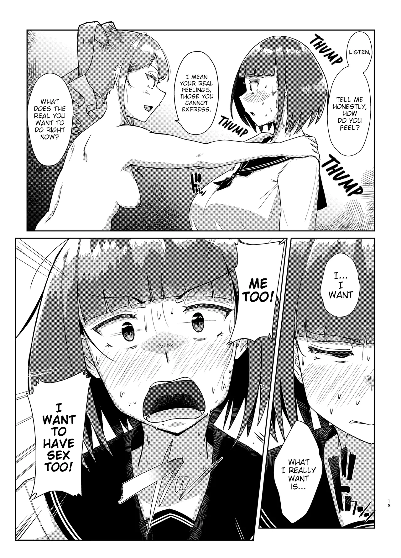 I Want You to Plow Me With Your Dick, Sensei! Part 2 page 12