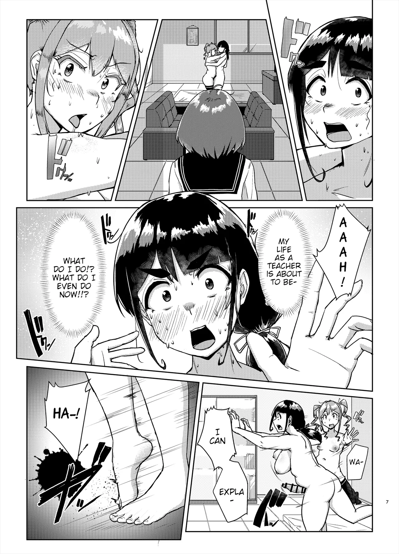 I Want You to Plow Me With Your Dick, Sensei! Part 2 page 6
