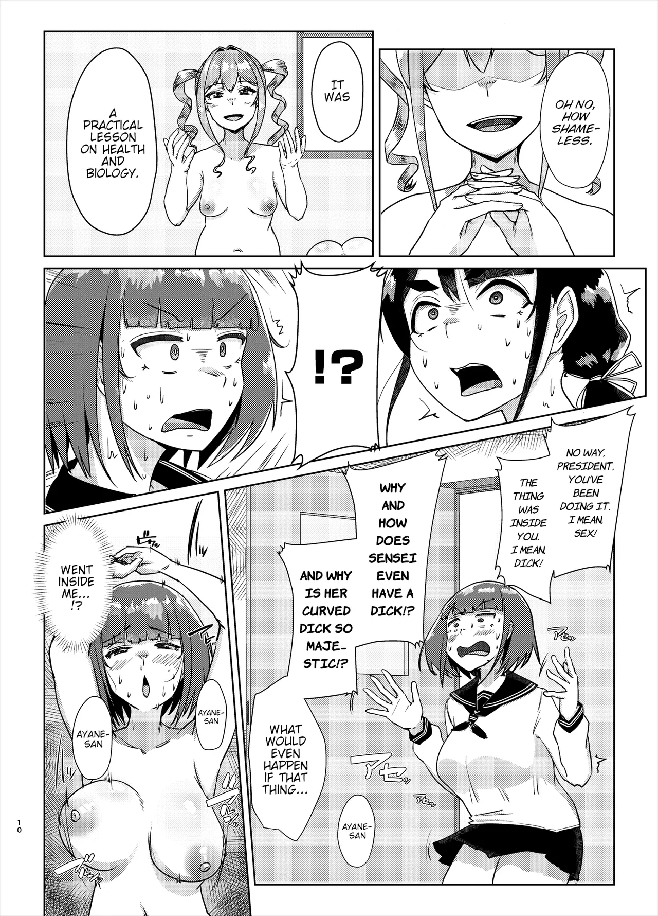 I Want You to Plow Me With Your Dick, Sensei! Part 2 page 9
