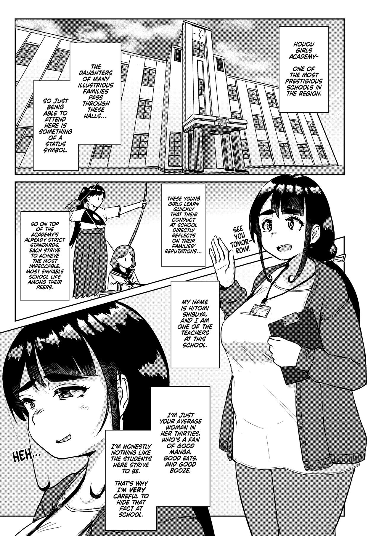 I Want You to Plow Me With Your Dick, Sensei! page 2