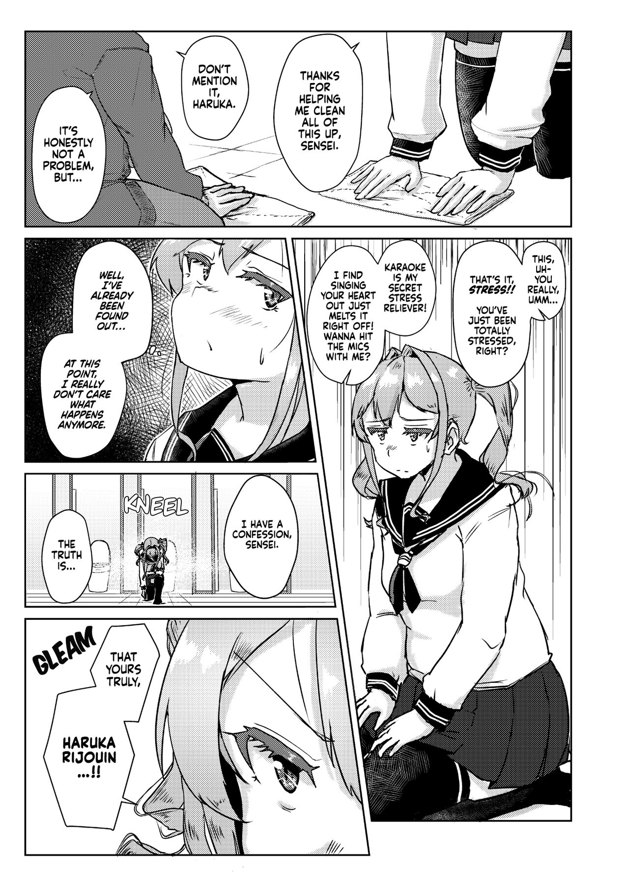 I Want You to Plow Me With Your Dick, Sensei! page 6
