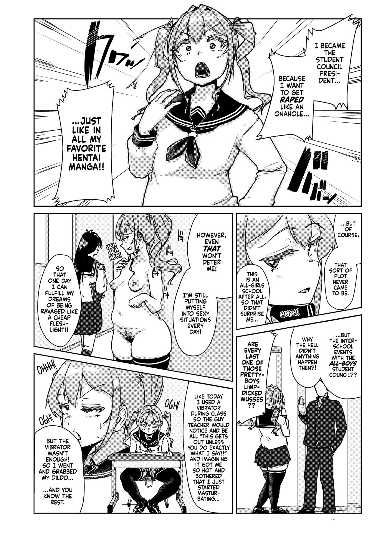 I Want You to Plow Me With Your Dick, Sensei! page 7