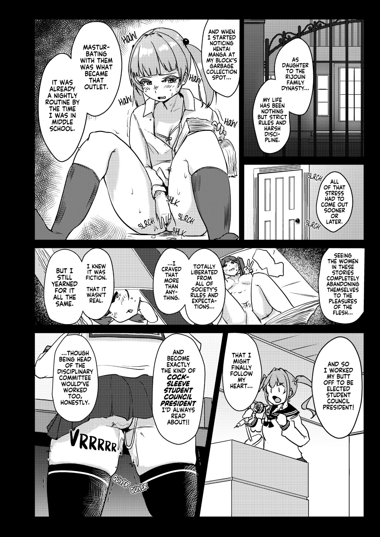 I Want You to Plow Me With Your Dick, Sensei! page 9