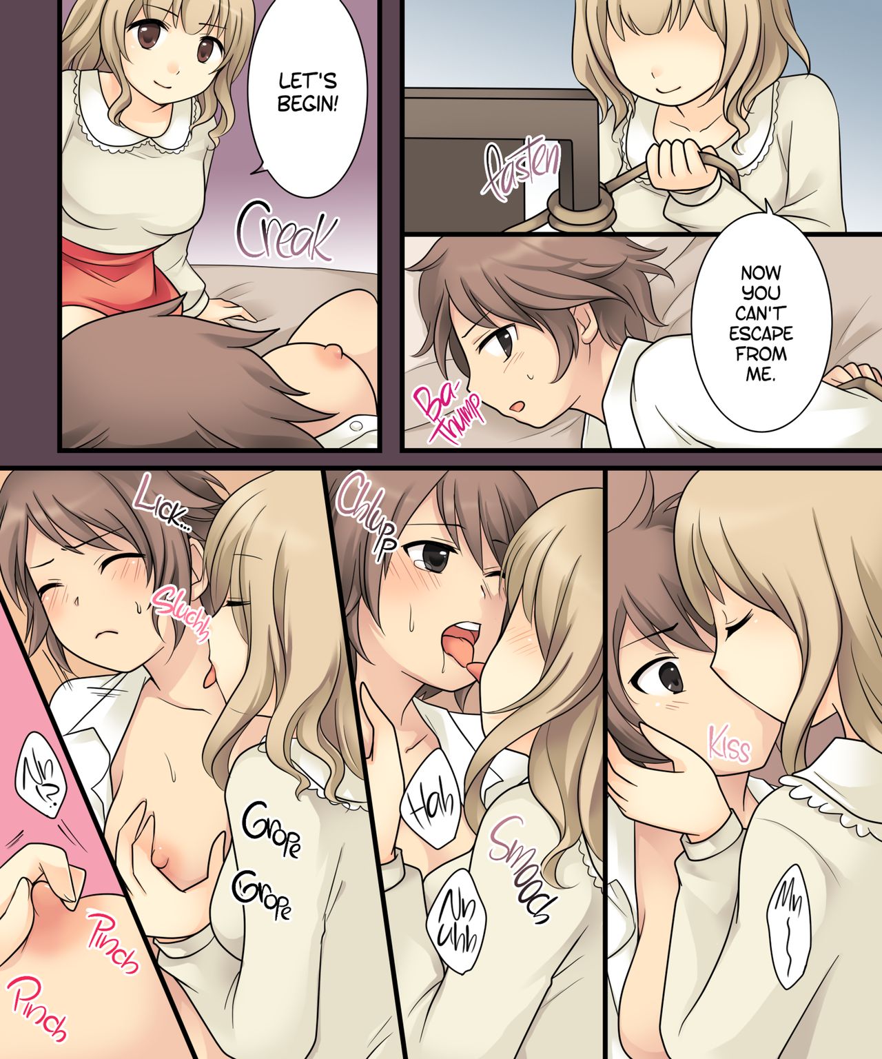 I Wanted to Have a Lesbian Get a Taste of My Cock, but I Got Turned Into a Girl Instead page 10