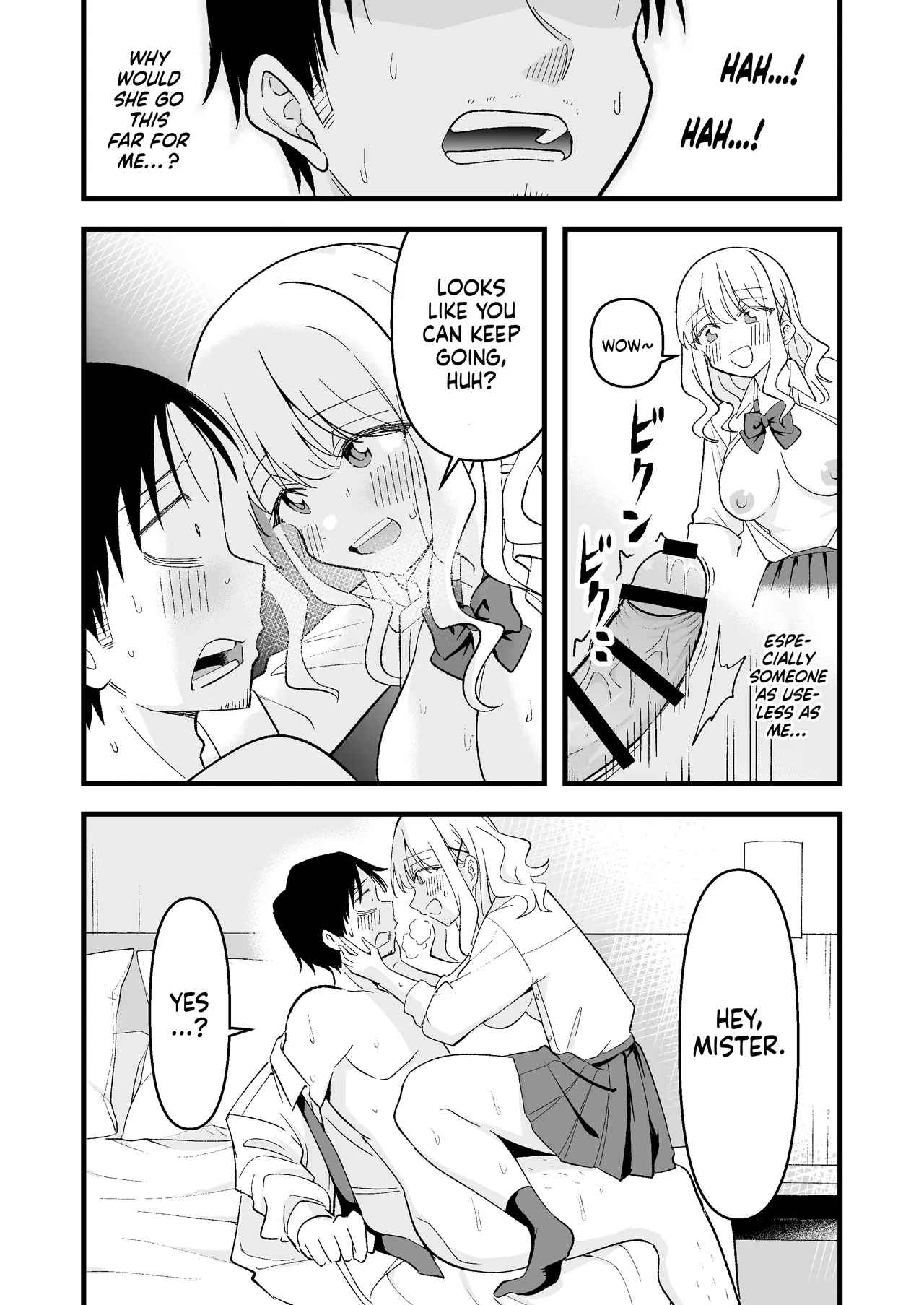 I Was a Suicidal Wage Slave Until a Daddy Hunting Gyaru of Light Made Me Cum page 14
