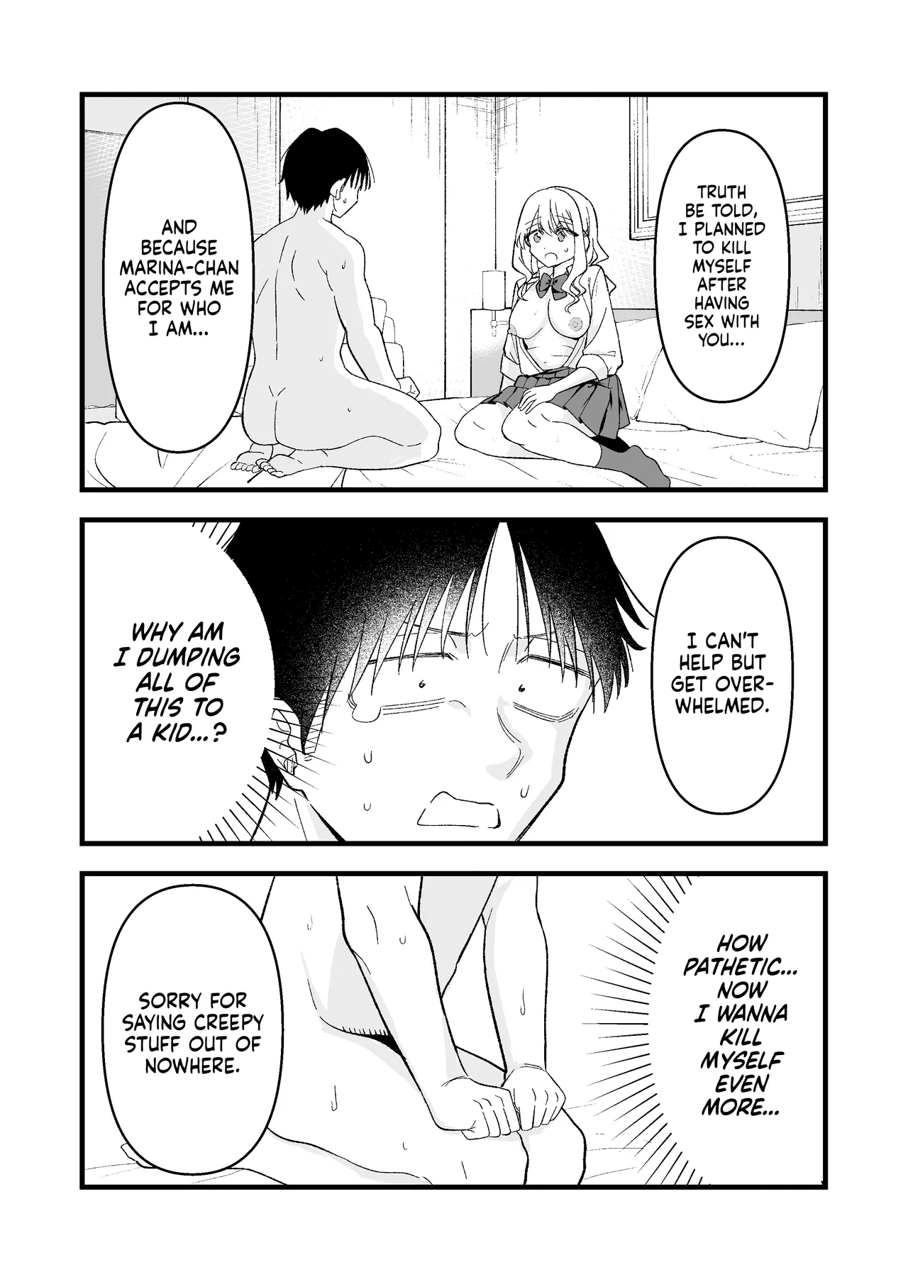 I Was a Suicidal Wage Slave Until a Daddy Hunting Gyaru of Light Made Me Cum page 23