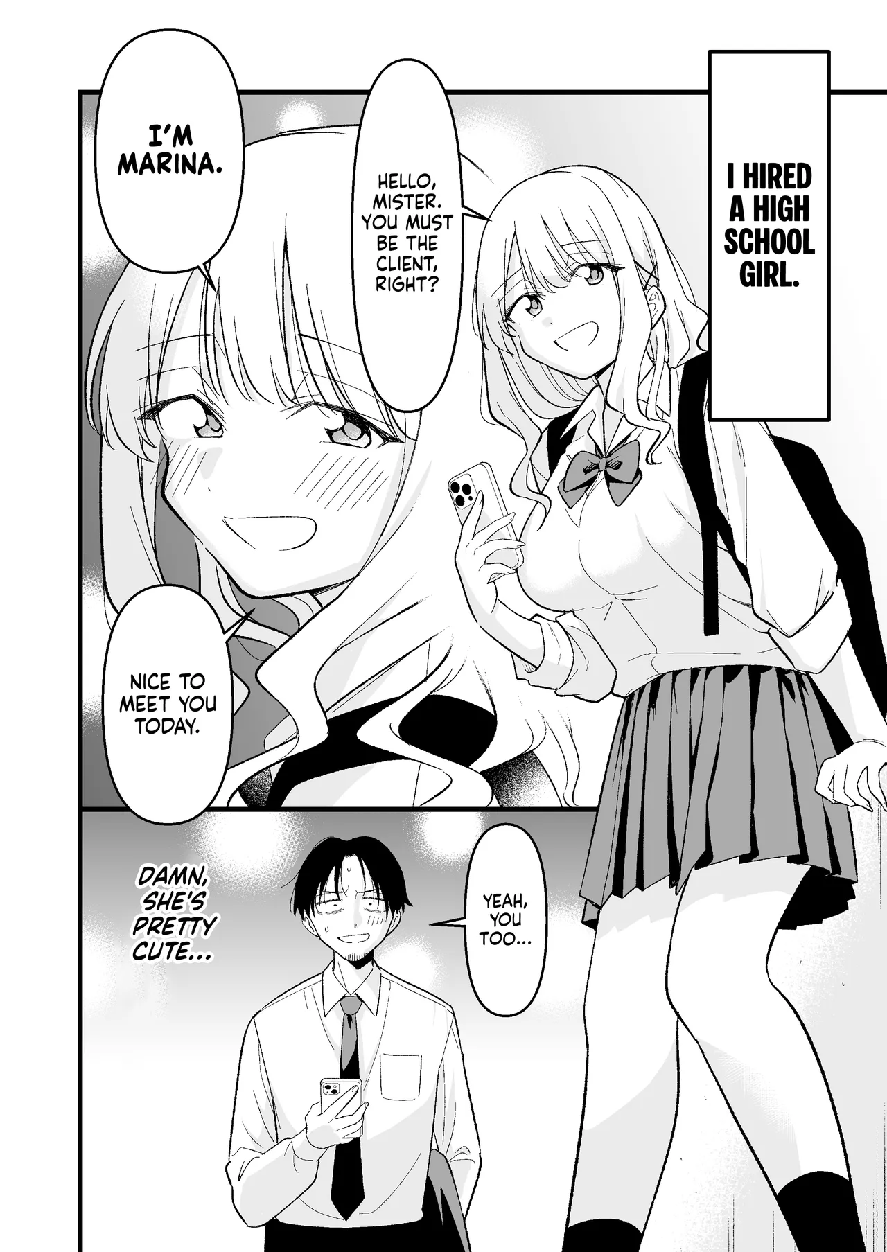 I Was a Suicidal Wage Slave Until a Daddy Hunting Gyaru of Light Made Me Cum page 3