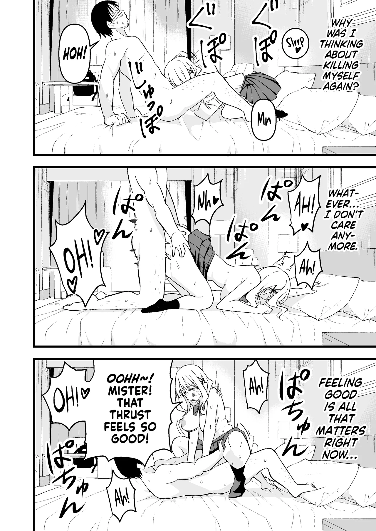 I Was a Suicidal Wage Slave Until a Daddy Hunting Gyaru of Light Made Me Cum page 35