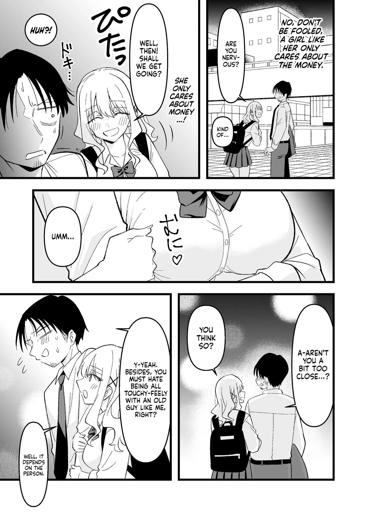 I Was a Suicidal Wage Slave Until a Daddy Hunting Gyaru of Light Made Me Cum page 4